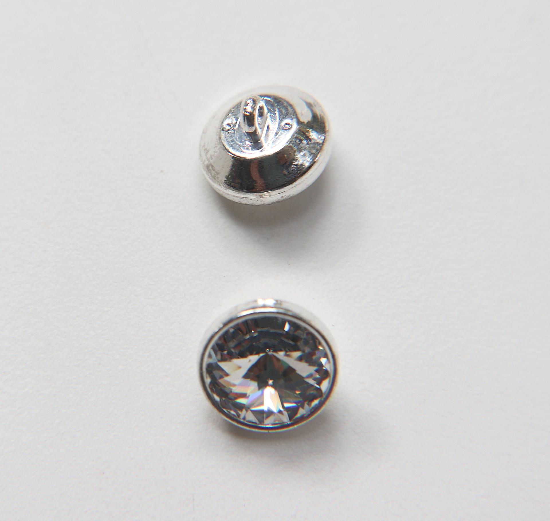10mm Rare Swarovski Crystaletts Bezel Buttons Swarovski Crystal vintage articles
