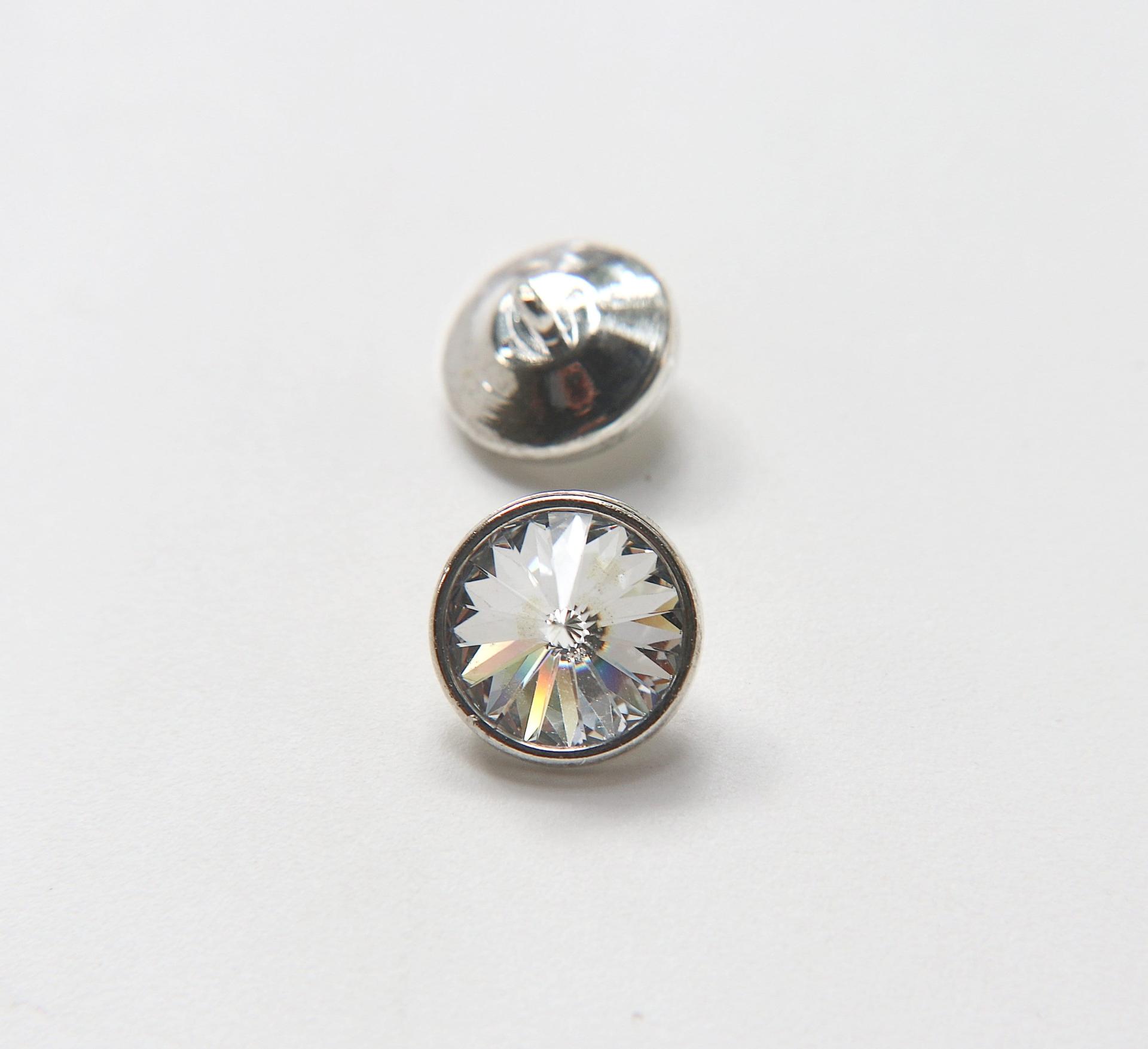 20mm chunky Swarovski Crystaletts Bezel Buttons Swarovski Crystal vintage articles