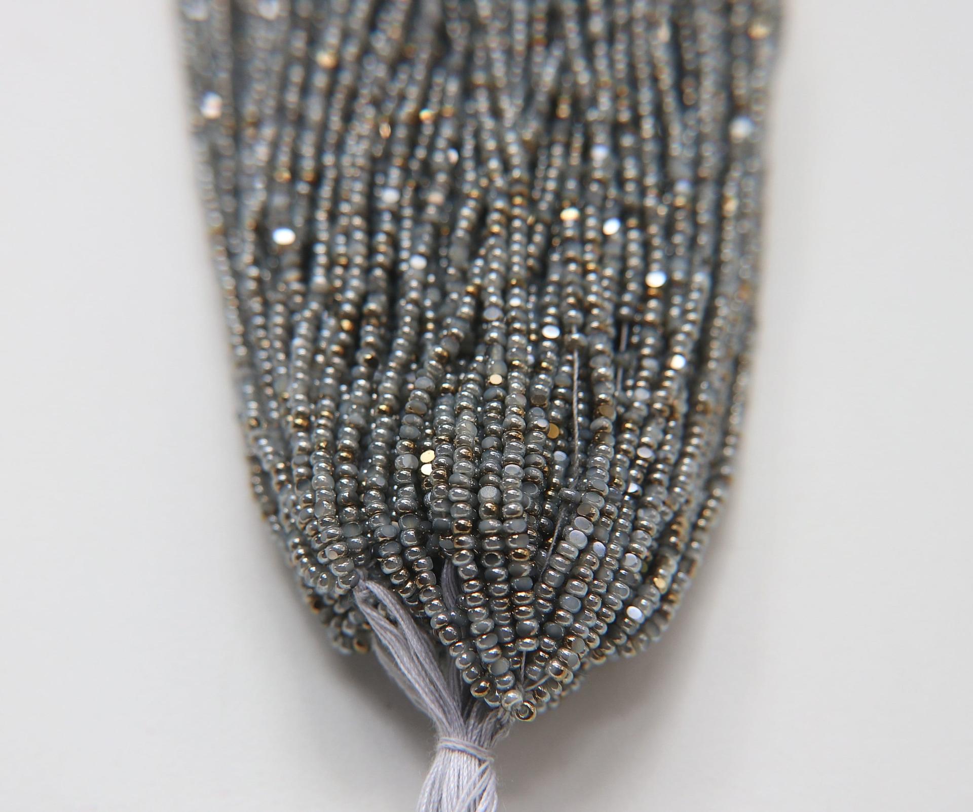 11/0 Hanks Charlotte Cut Beads Patina Ceylon Pearl Aurum 1/5/25/50/100 Hanks PREMIUM SEED BEADS, Native Supplies