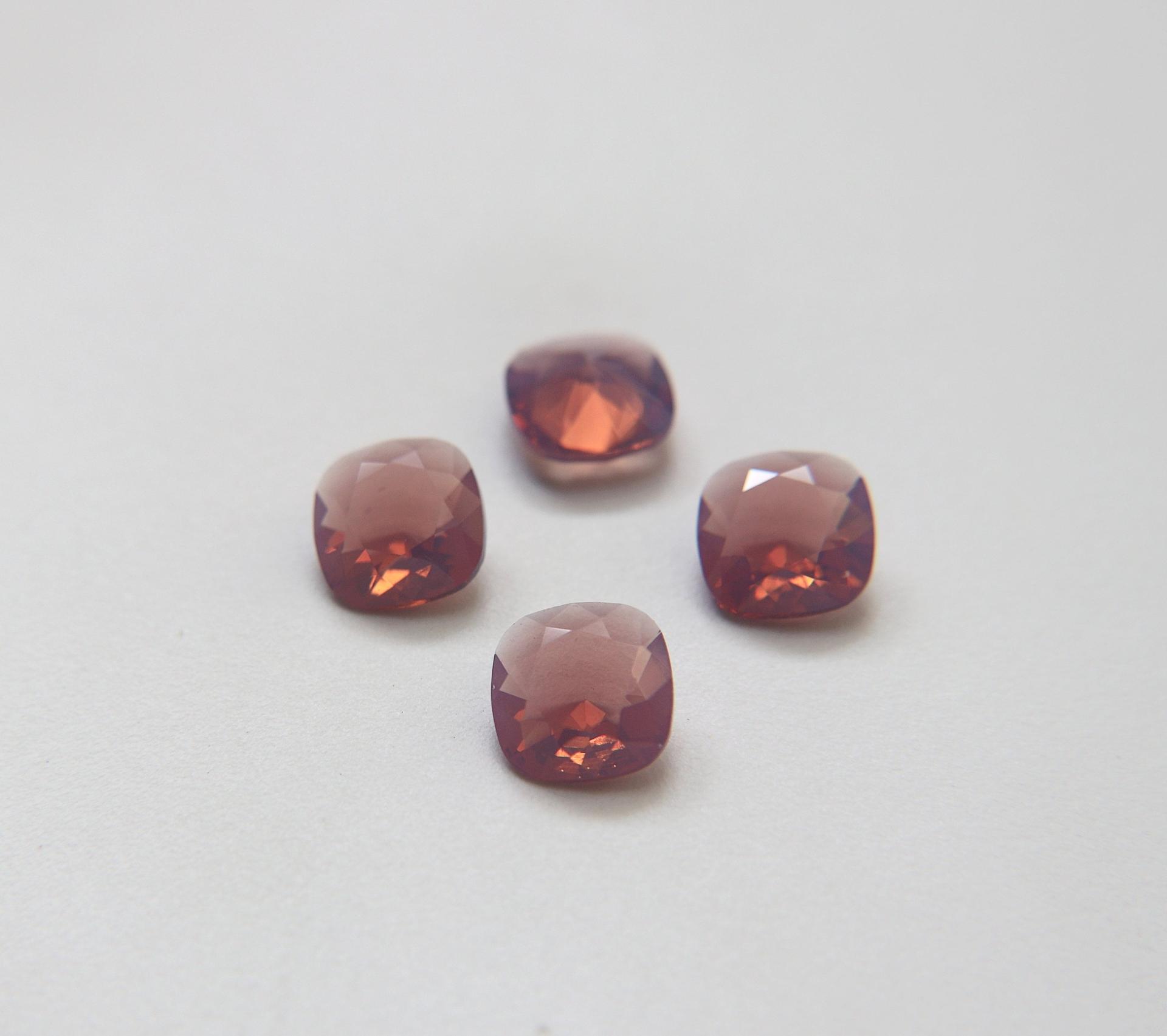 Vintage Swarovski 12mm Cushion Cut in Cyclamen Opal 4470 Premier Crystal 2 Pieces fancy stones, jewelry making, craft supply