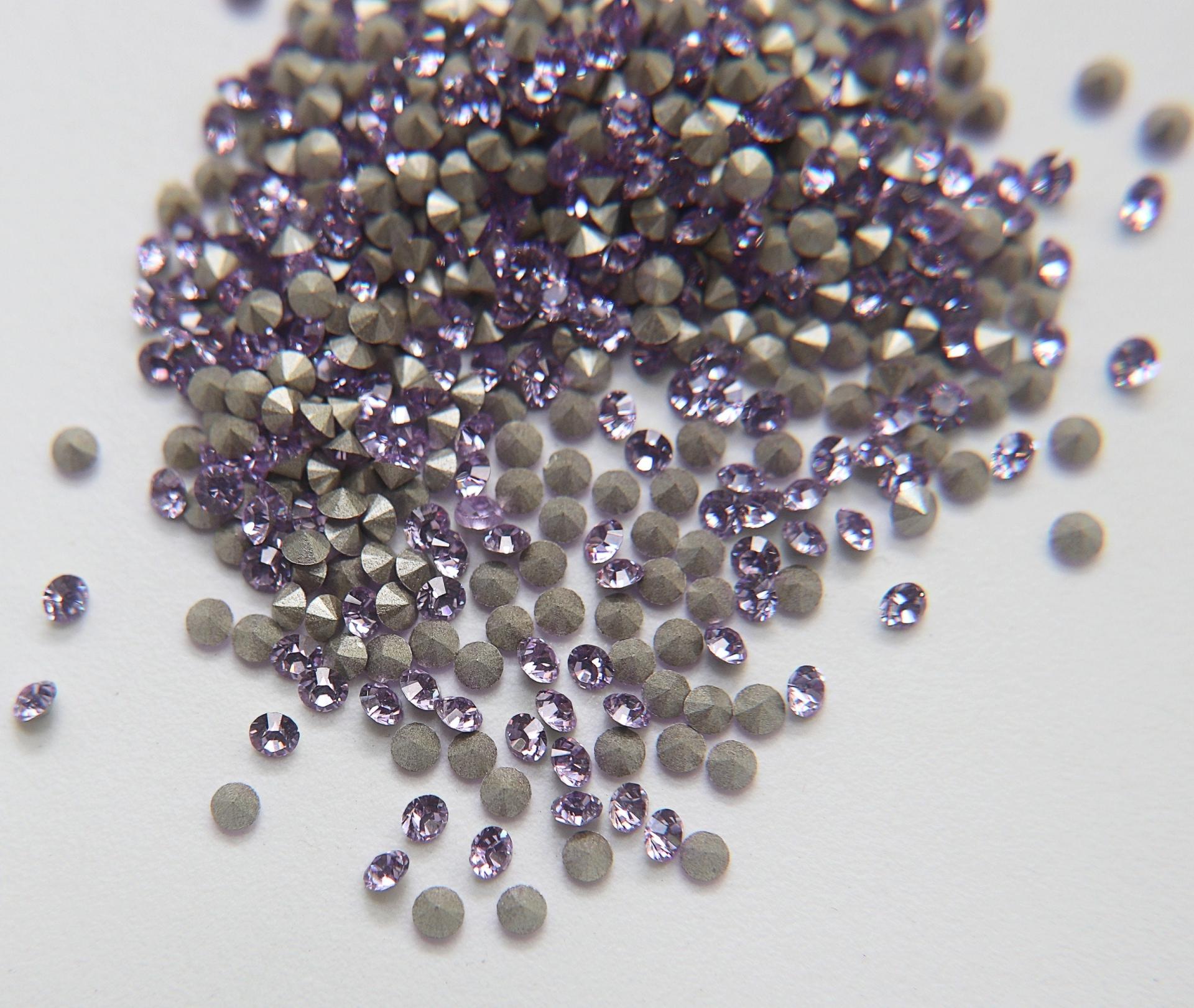Swarovski Crystal 12SS/PP24 3.1mm 1028 Chatons Vintage Swarovski Crystal dust Clay nail art
