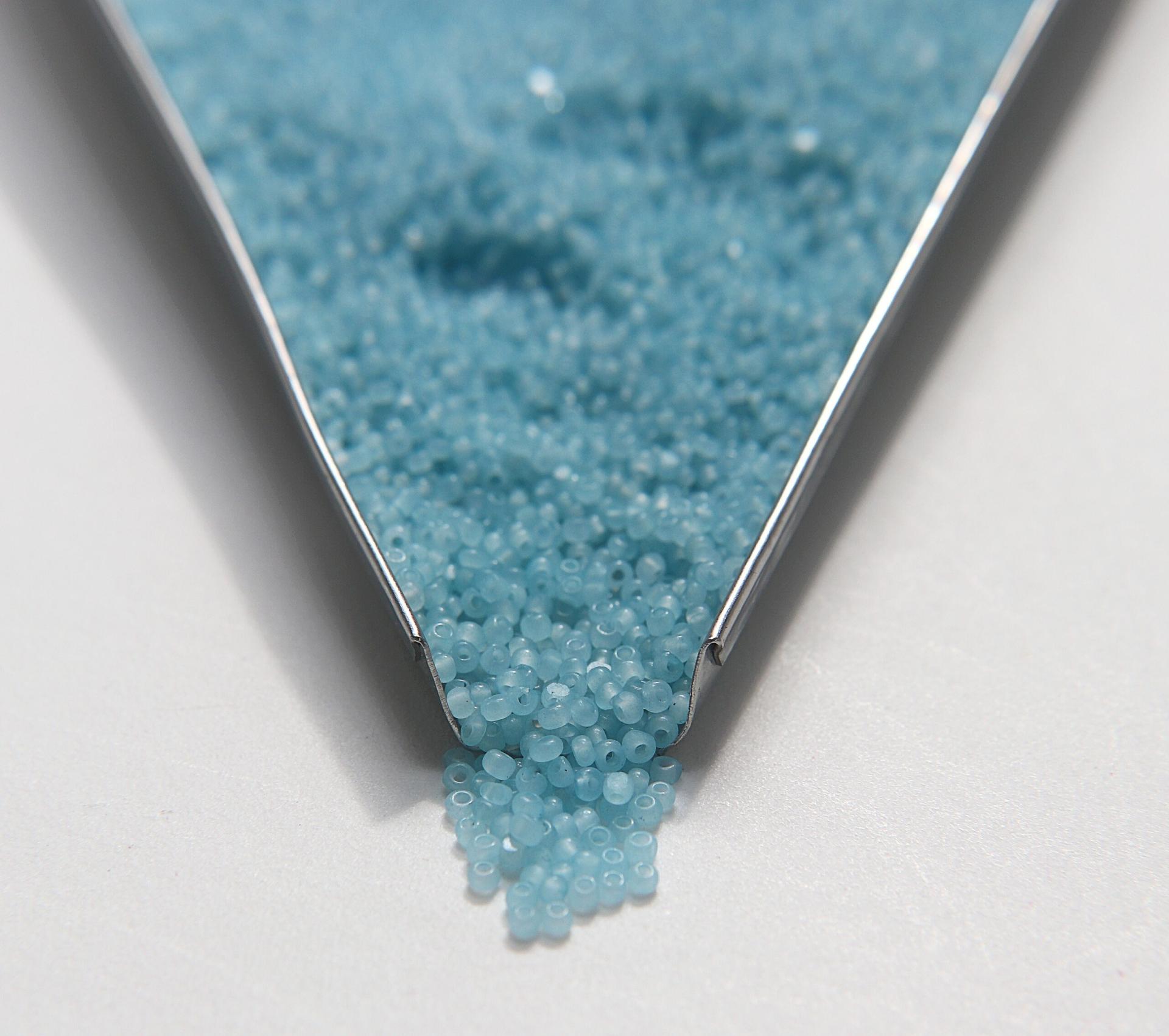 11/0 Charlotte True Cut Beads Aquamarine Opal Premium Seed beads native supply jewelry making
