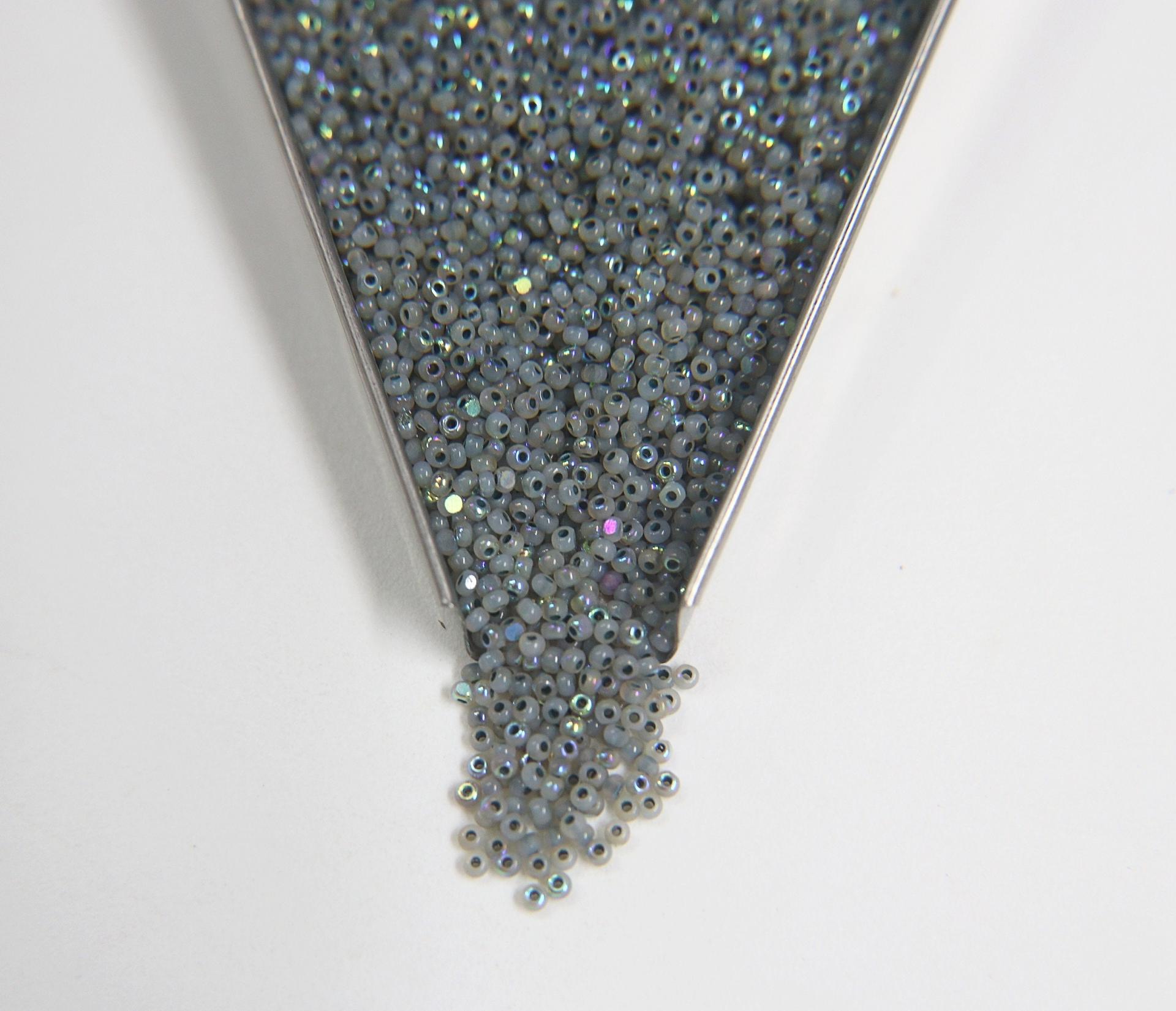 11/0 Charlotte true Cut Beads Patina Opal Neon Aqua Aurore Boreale loose beads embroidery materials making jewelry native supply