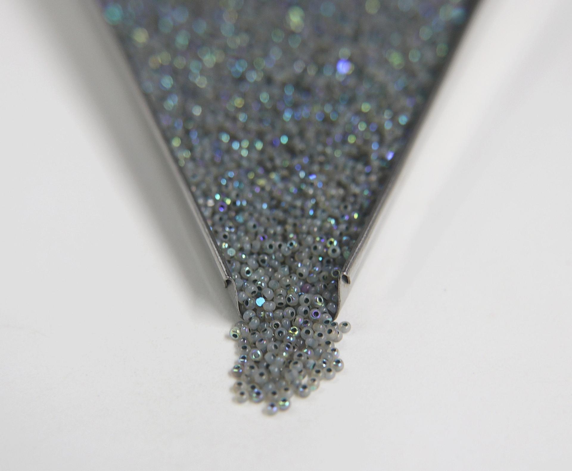 11/0 Charlotte true Cut Beads Patina Opal Neon Aqua Aurore Boreale loose beads embroidery materials making jewelry native supply
