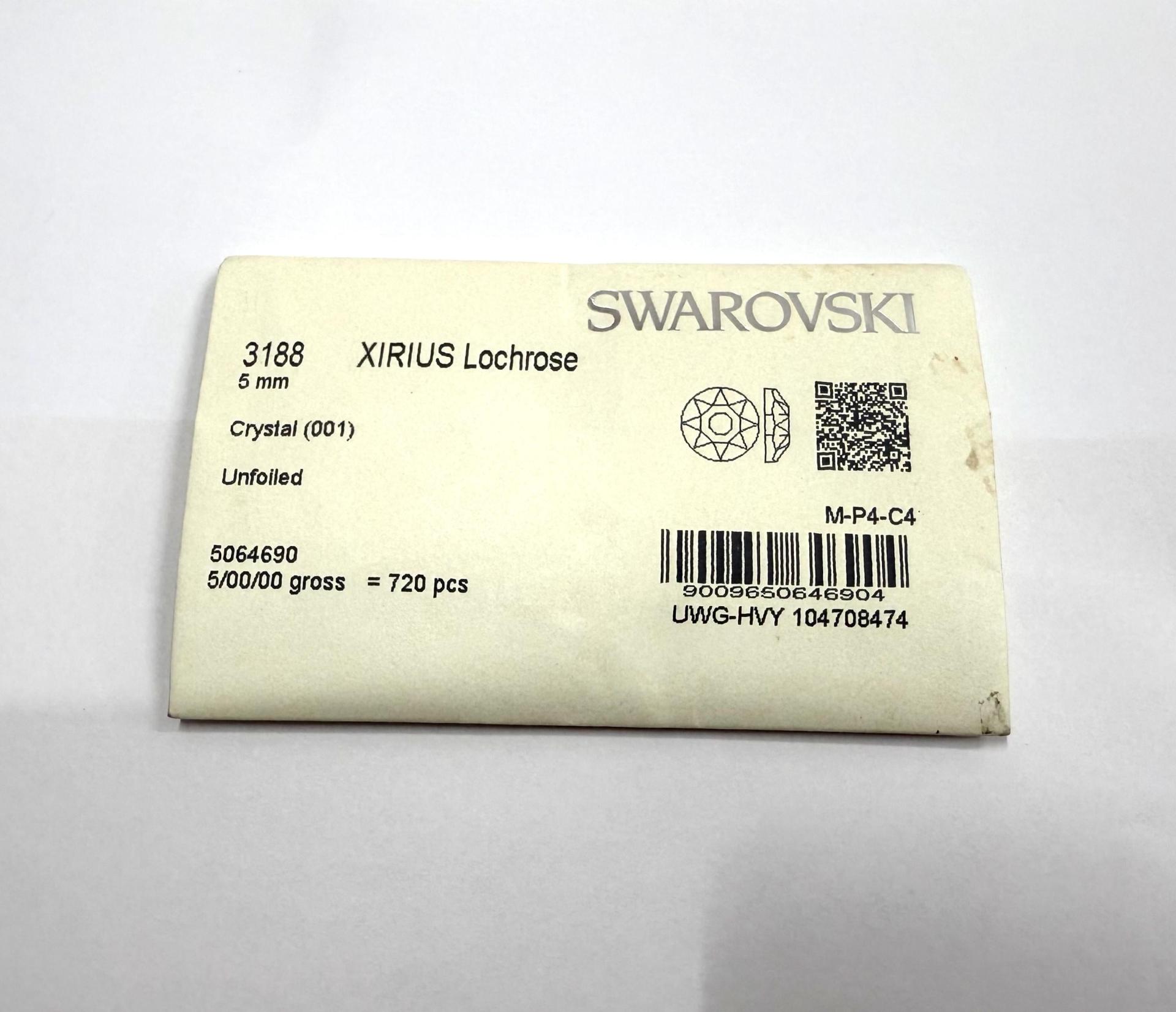 5 MM Swarovski Crystal 3128 or 3112 or 3000 Lochrose Sew-on STONES embroidery materials wedding decorations
