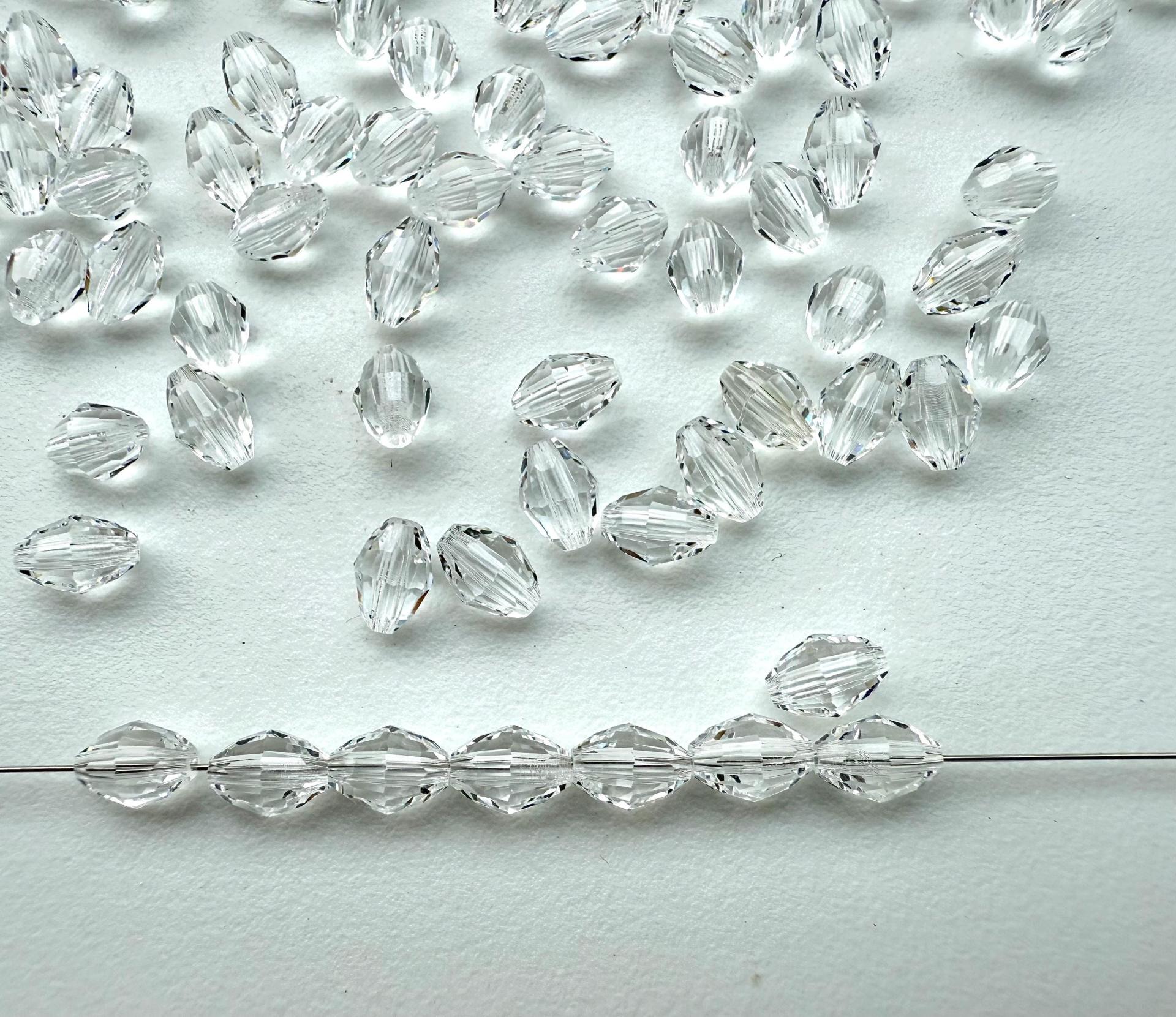 5200 Vintage 6x4 mm Swarovski crystal bead oval shape Crystal fancy beads decorations wedding