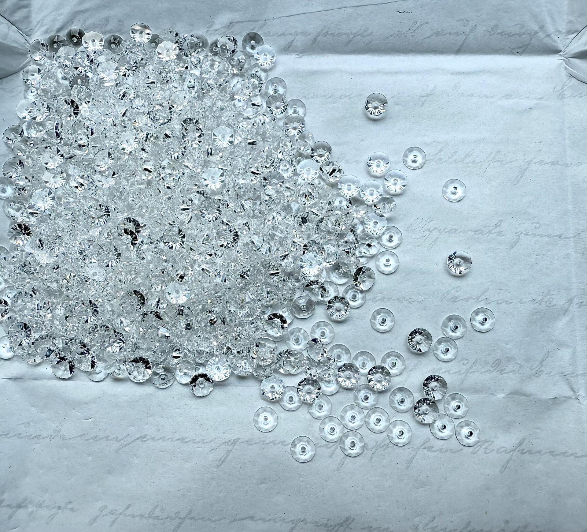 5 MM Swarovski Crystal 3128 or 3112 or 3000 Lochrose Sew-on STONES embroidery materials wedding decorations