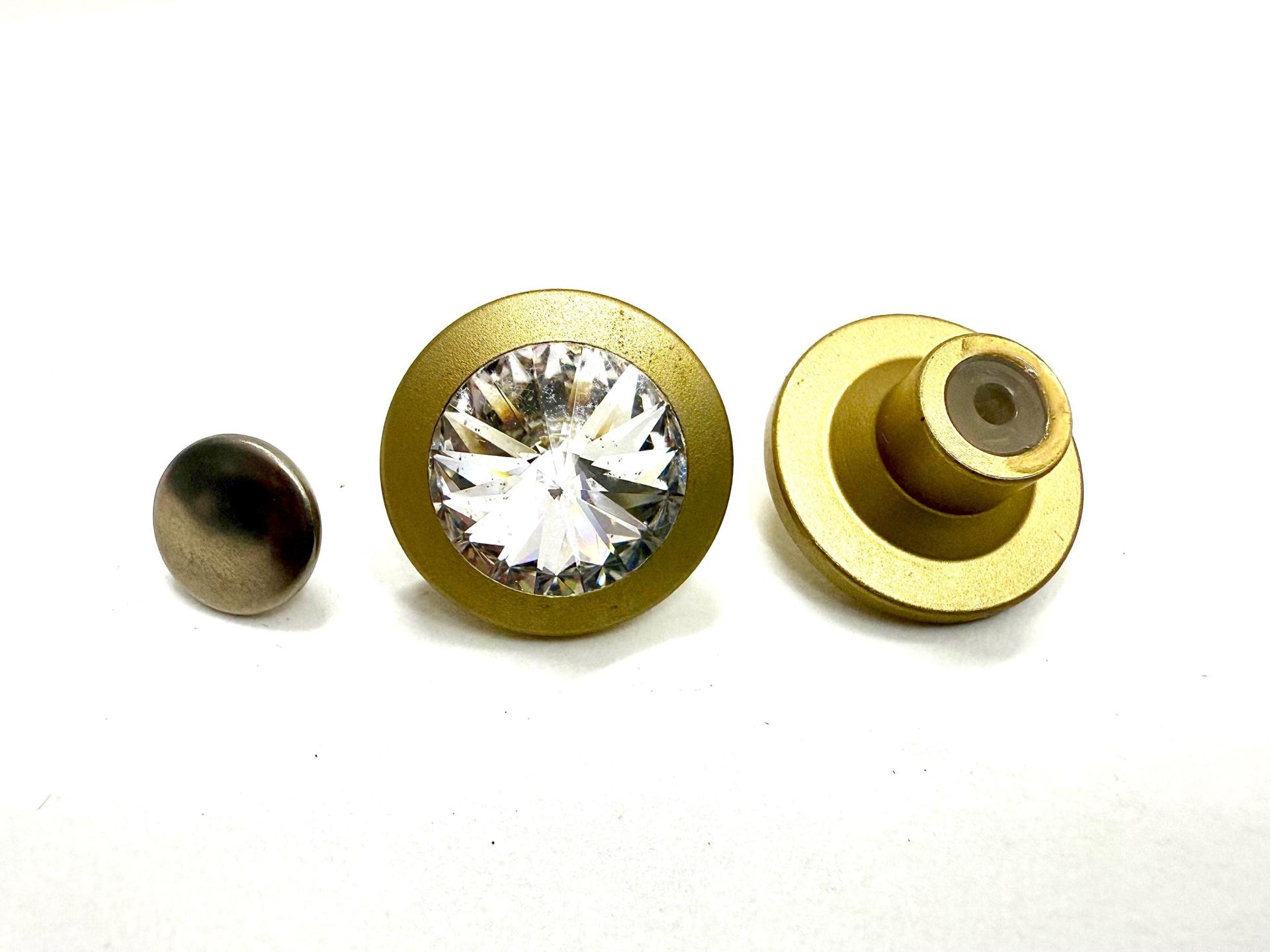 17mm Designer edition Swarovski Jeans Buttons Swarovski Crystal vintage articles 1791/120