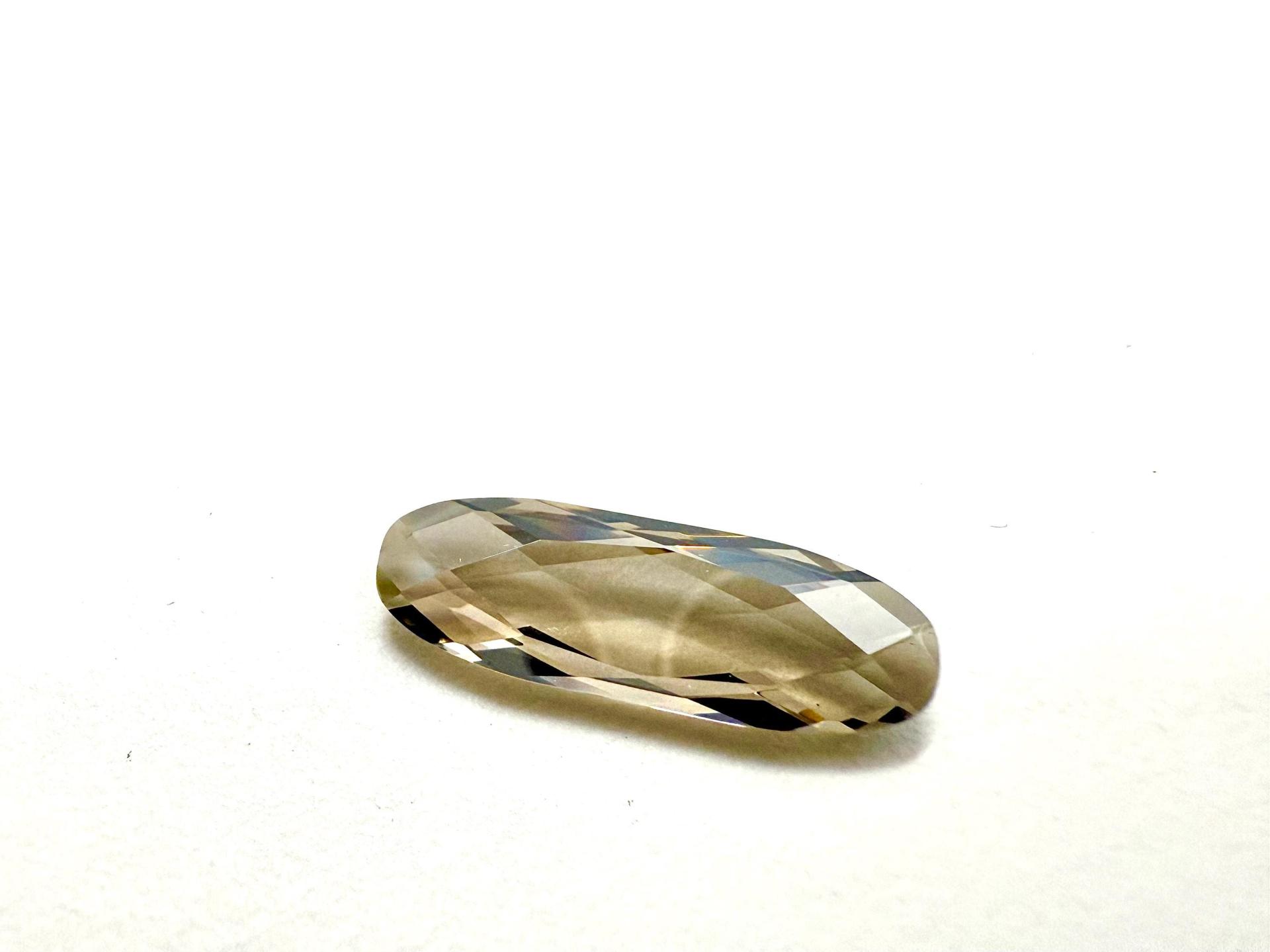 Vintage Swarovski 4161 Long Classical Oval 21x7mm Crystal Satin unfoiled (2 Pieces) gemstones, jewlery making, color zirconium