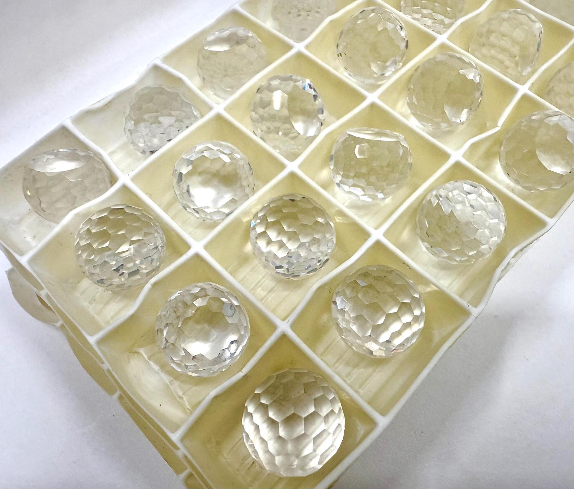 14mm Swarovski 4869 Disco Ball Fancy Stone Vintage Austrian lead Crystal rhinestones 1/2/6/12 Pieces