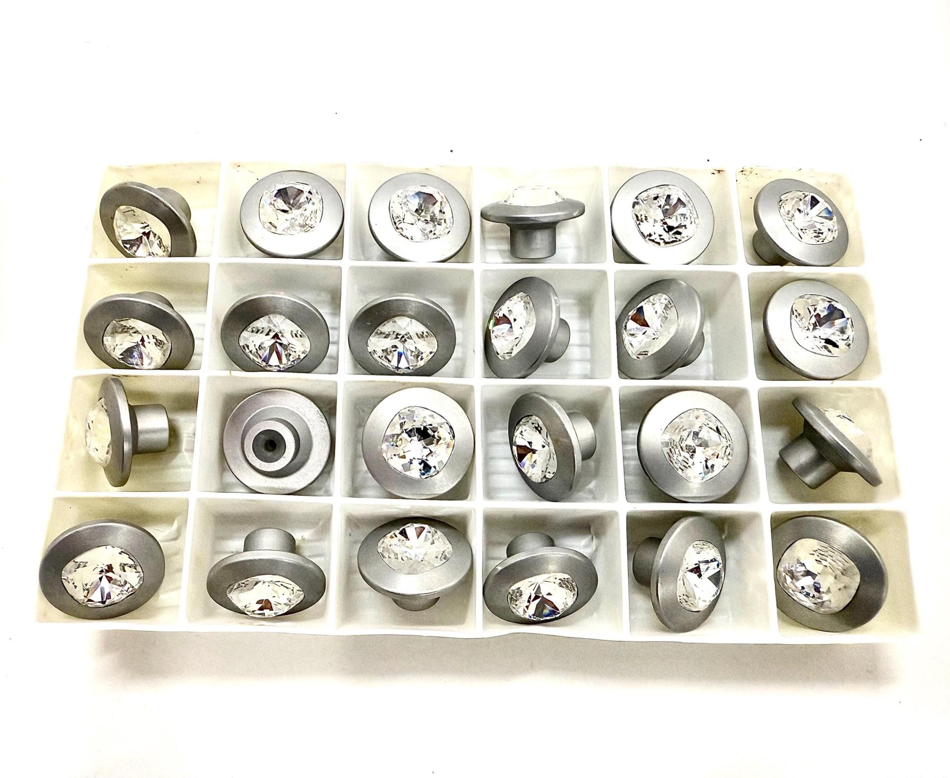 17mm Designer edition Swarovski Jeans Buttons Swarovski Crystal vintage articles