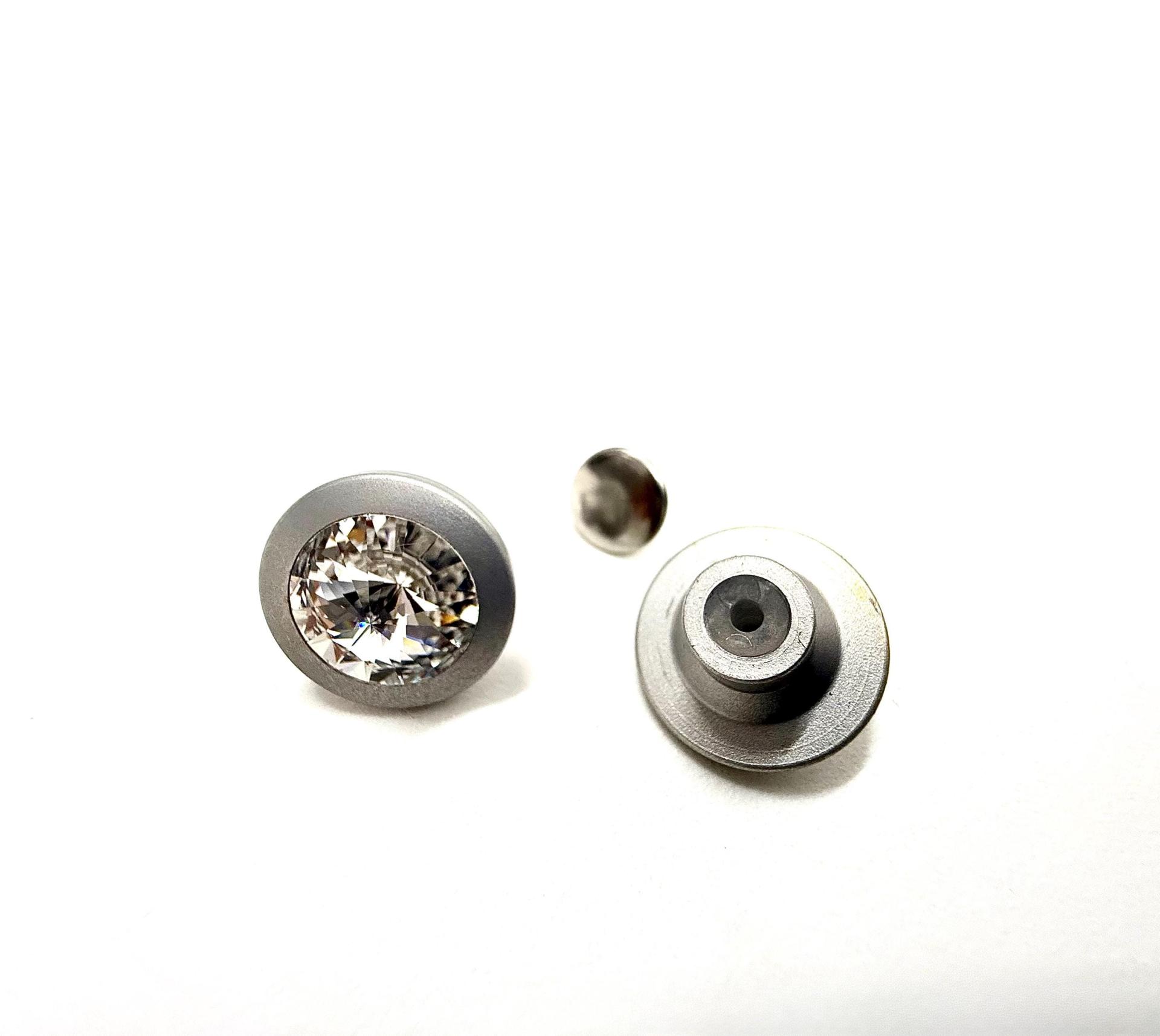 17mm Designer edition Swarovski Jeans Buttons Swarovski Crystal vintage articles 1791/120