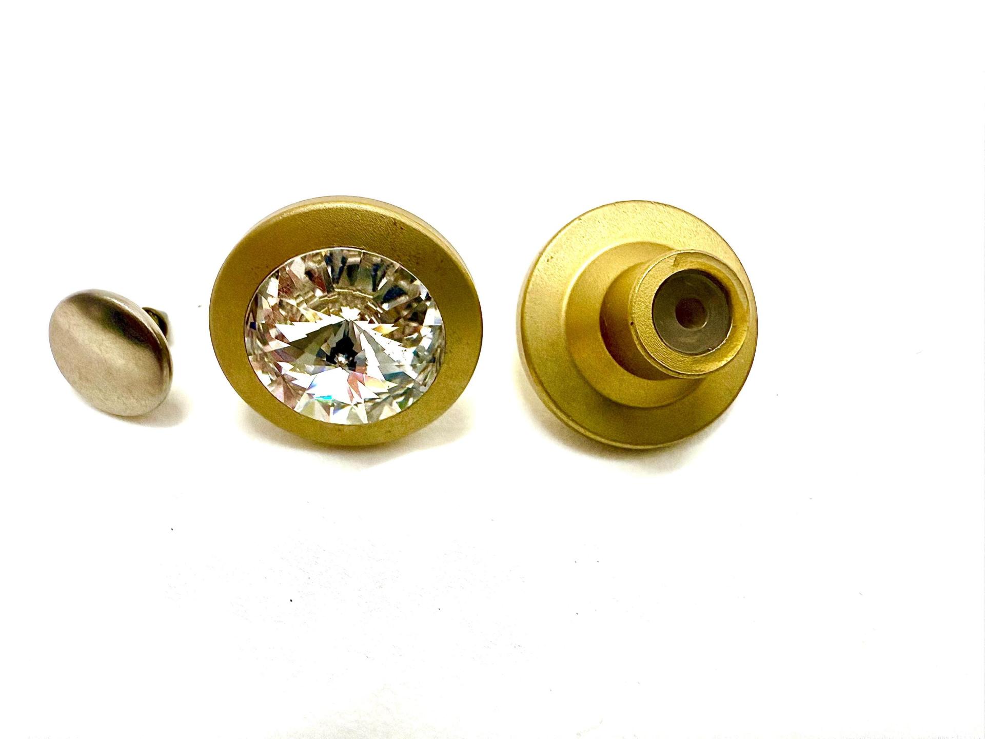 17mm Designer edition Swarovski Jeans Buttons Swarovski Crystal vintage articles 1791/120