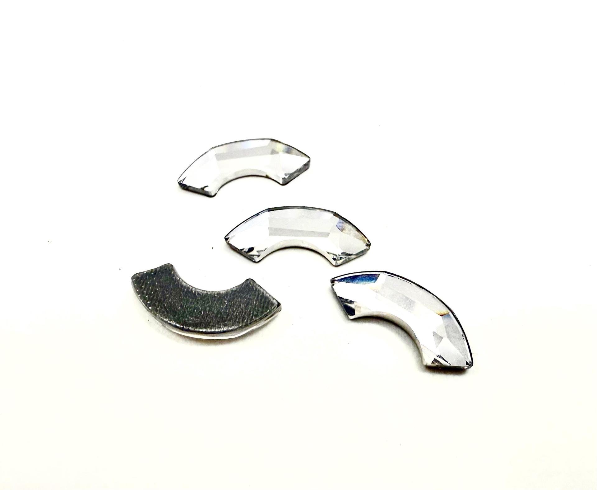17mm SWAROVSKI 2037 Eclipse Flat Back hotfix crystal decoration clothing embellishment jackets jeans