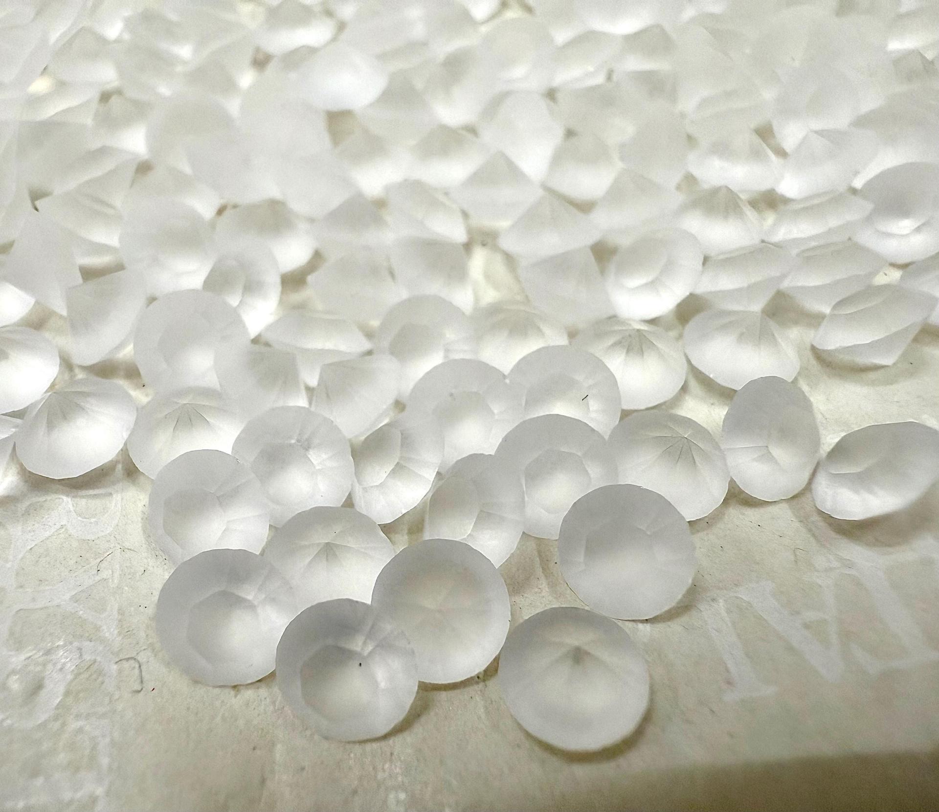 Swarovski 24ss Crystal Matt Finish 1028 Chaton Round Stone Pointed Back Crystal