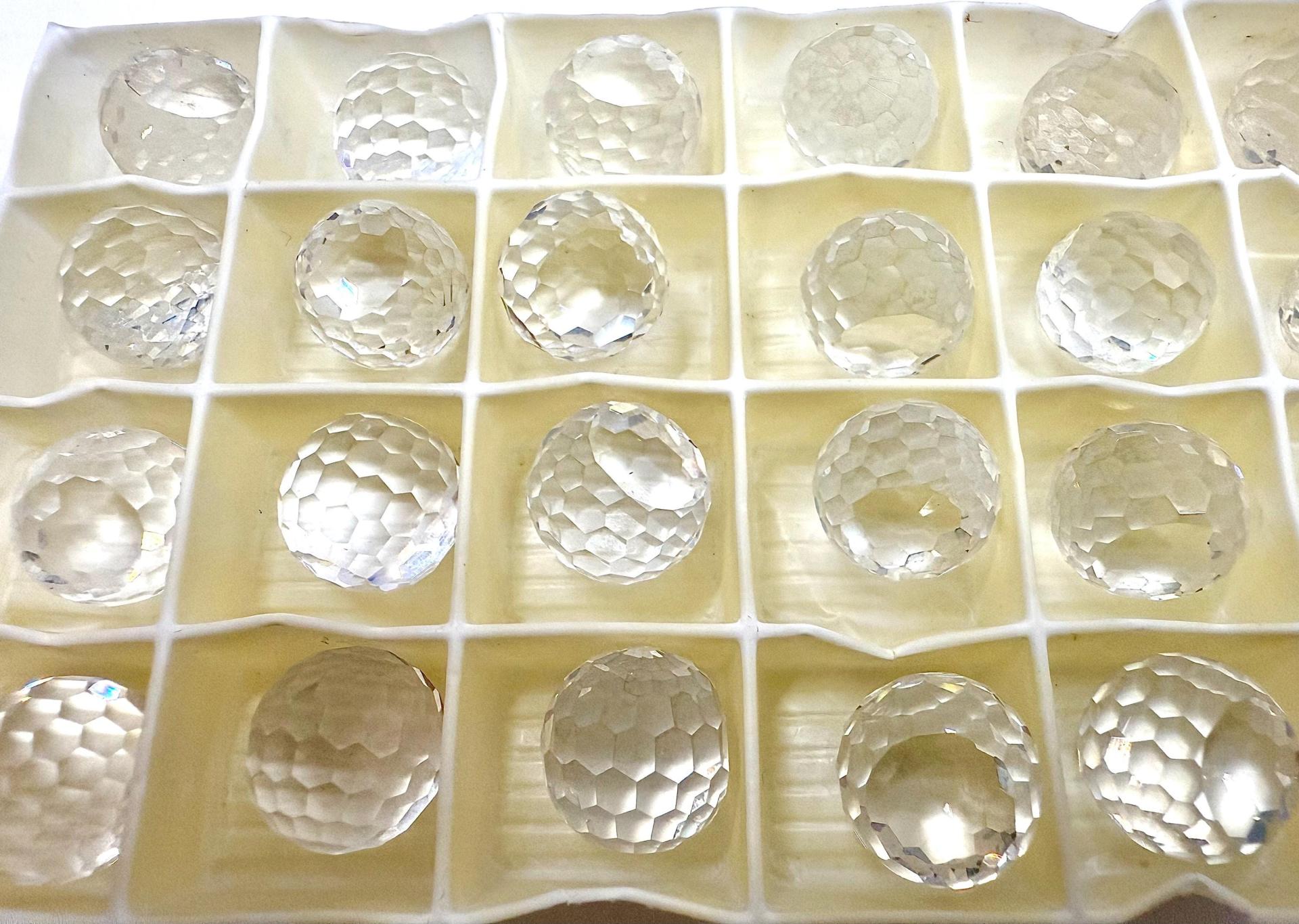 14mm Swarovski 4869 Disco Ball Fancy Stone Vintage Austrian lead Crystal rhinestones 1/2/6/12 Pieces