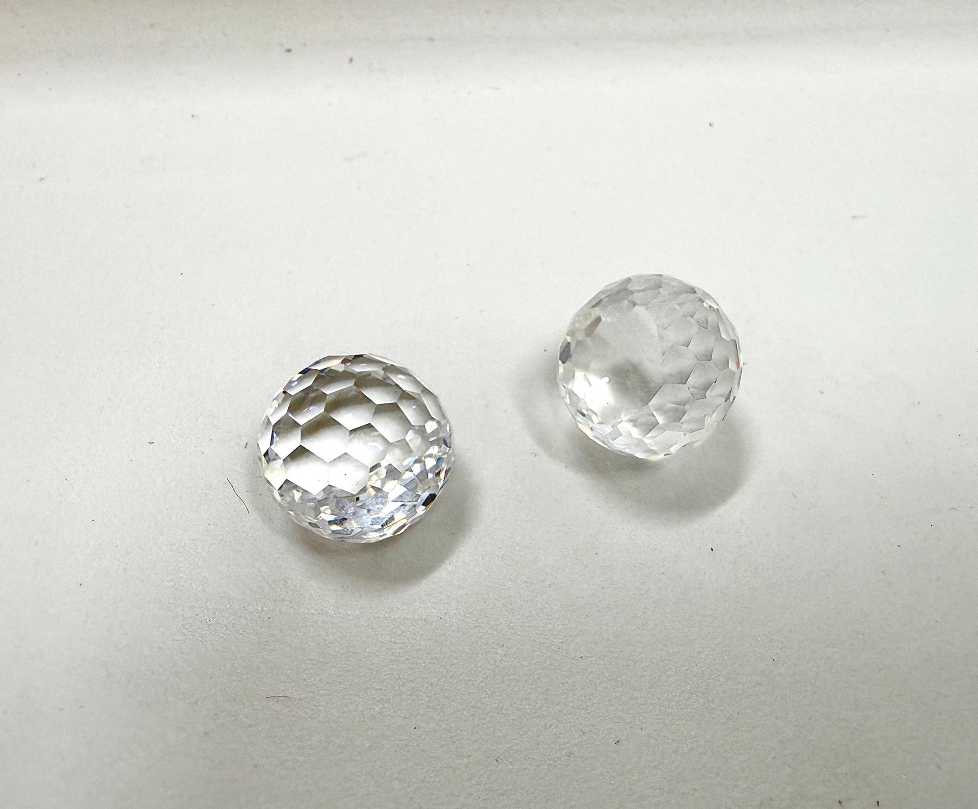 14mm Swarovski 4869 Disco Ball Fancy Stone Vintage Austrian lead Crystal rhinestones 1/2/6/12 Pieces