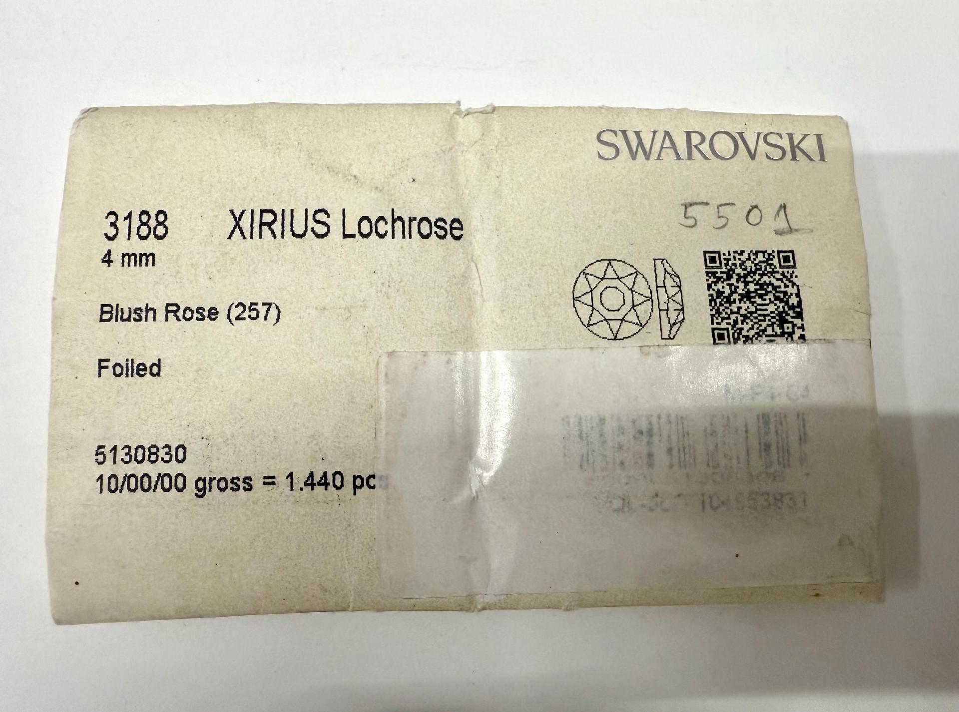 Swarovski Blush Rose 4MM Xirius Lochrose SEW ON STONES 3188 embroidery materials couture material