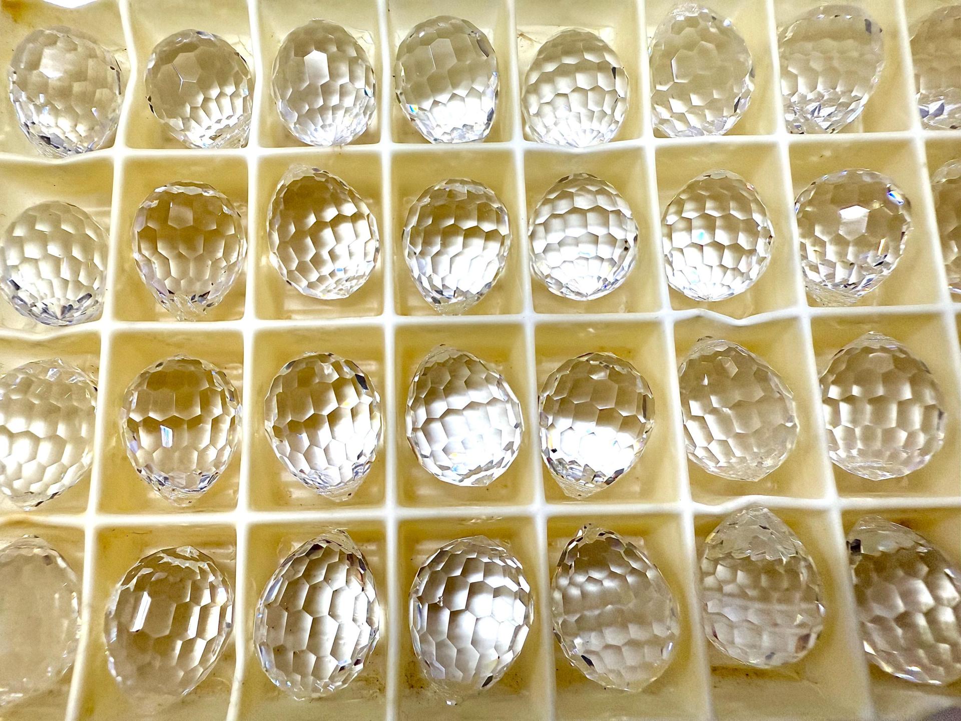 Drop 15 x11.5mm Swarovski Crystal Clear Disco Ball Drop 6002 Pendant JEWELRY FINDINGS charms wedding decorations