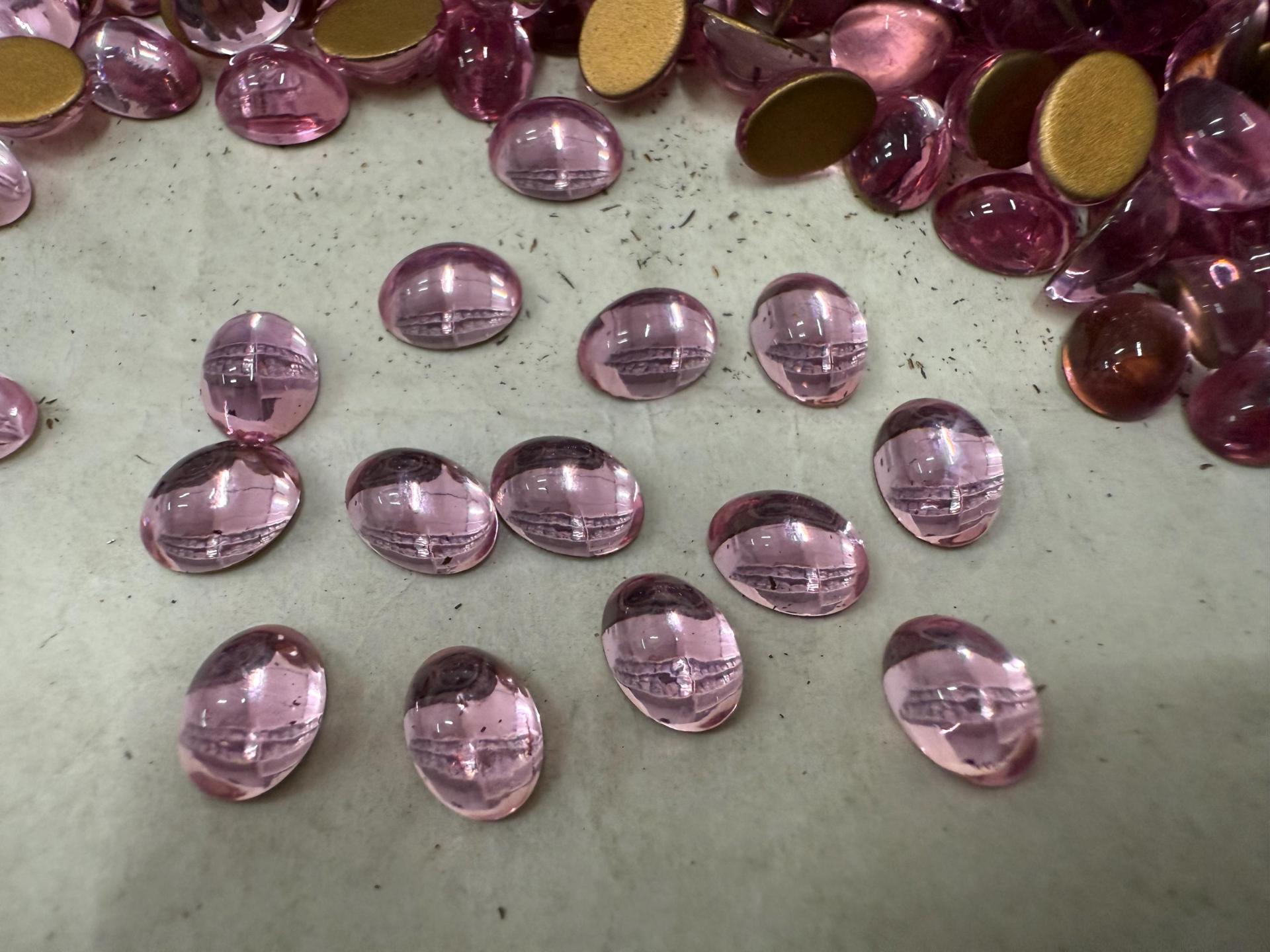Swarovski 8 X6 mm Vintage 2190 Flat Back Oval Cabochon Cabs Jewelry making components
