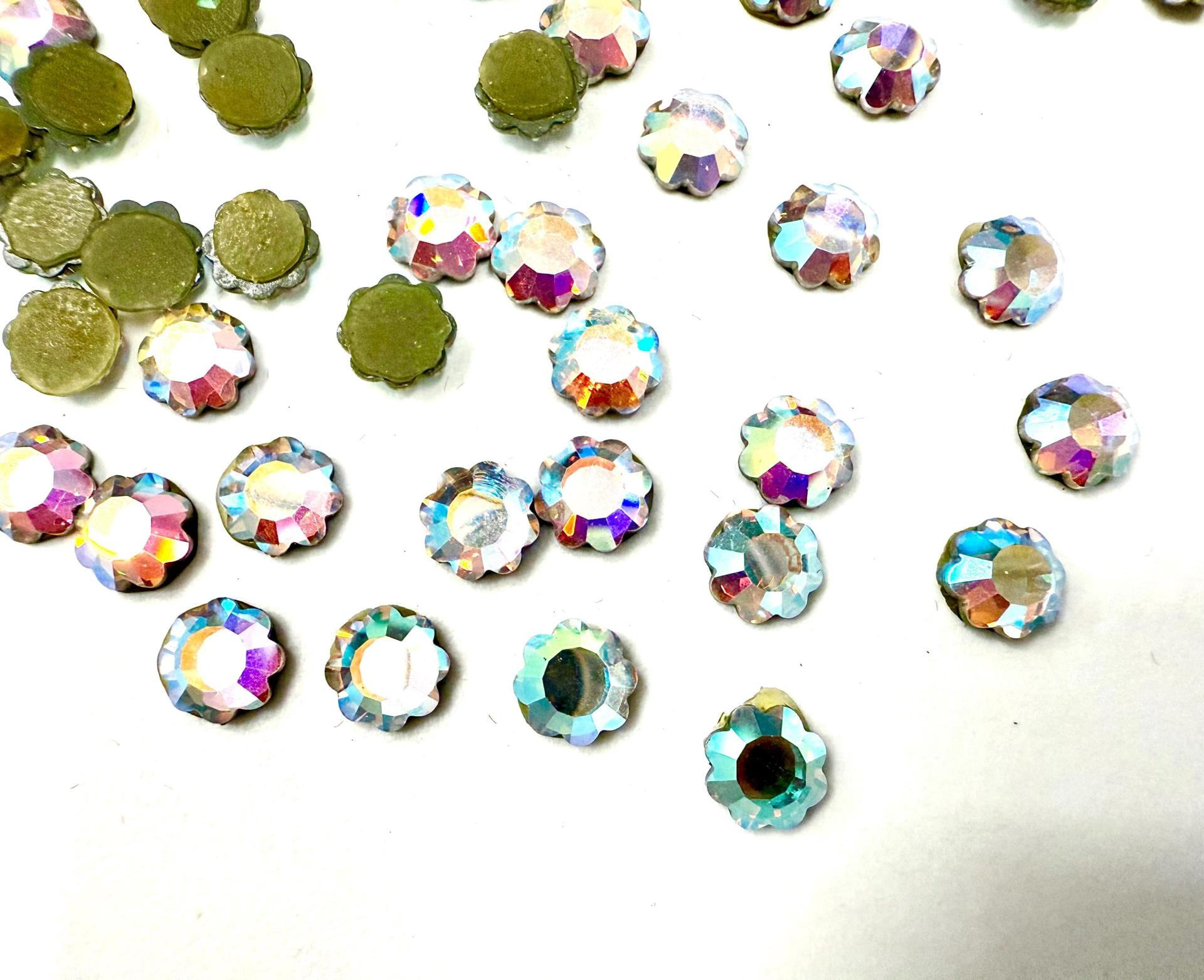 Swarovski 2728 34ss (7.2mm) Marguerite Flatback Crystal Hot Fix