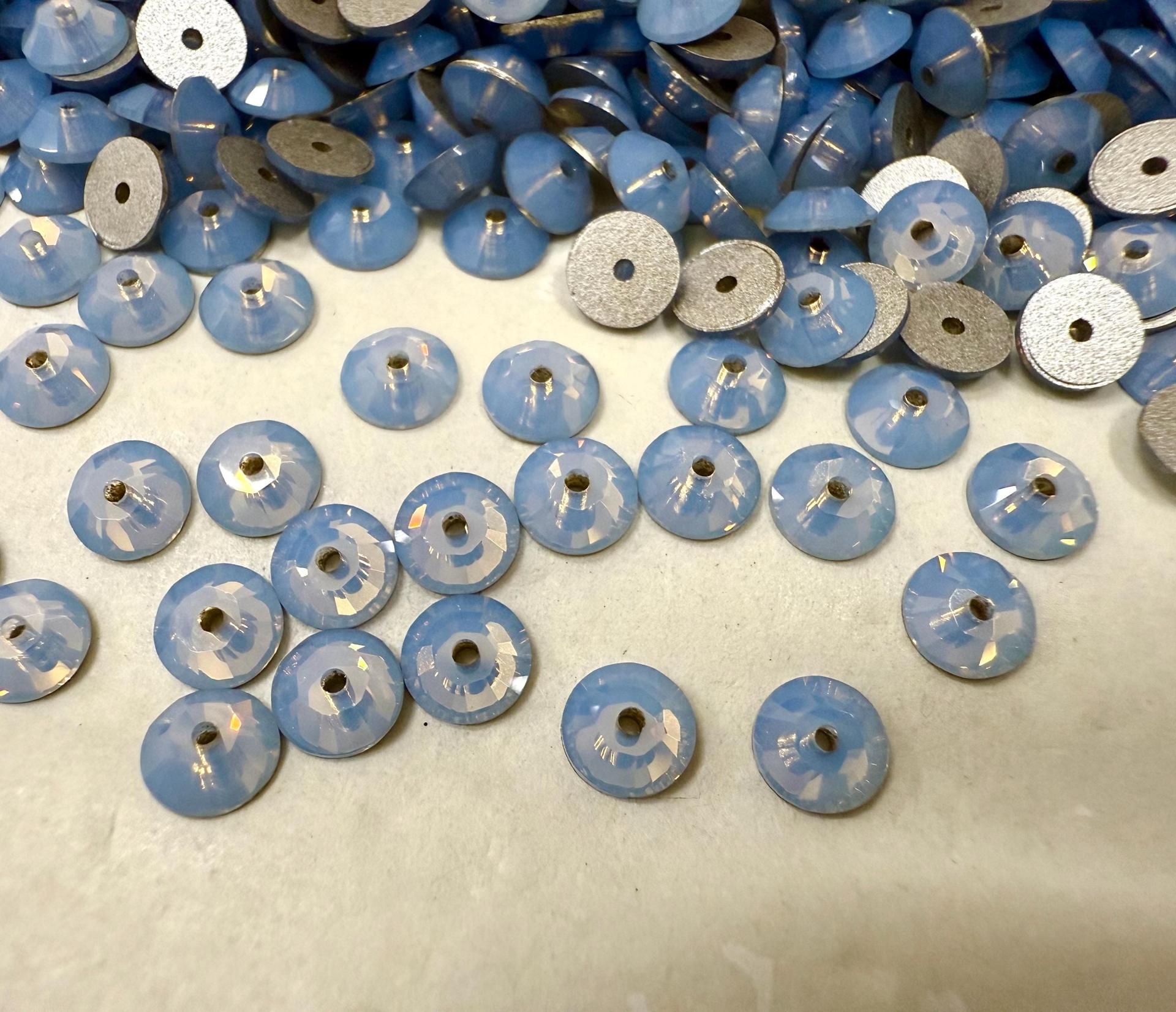 5mm Swarovski 3128 in Air Blue Opal Lochrosen Rhinestones