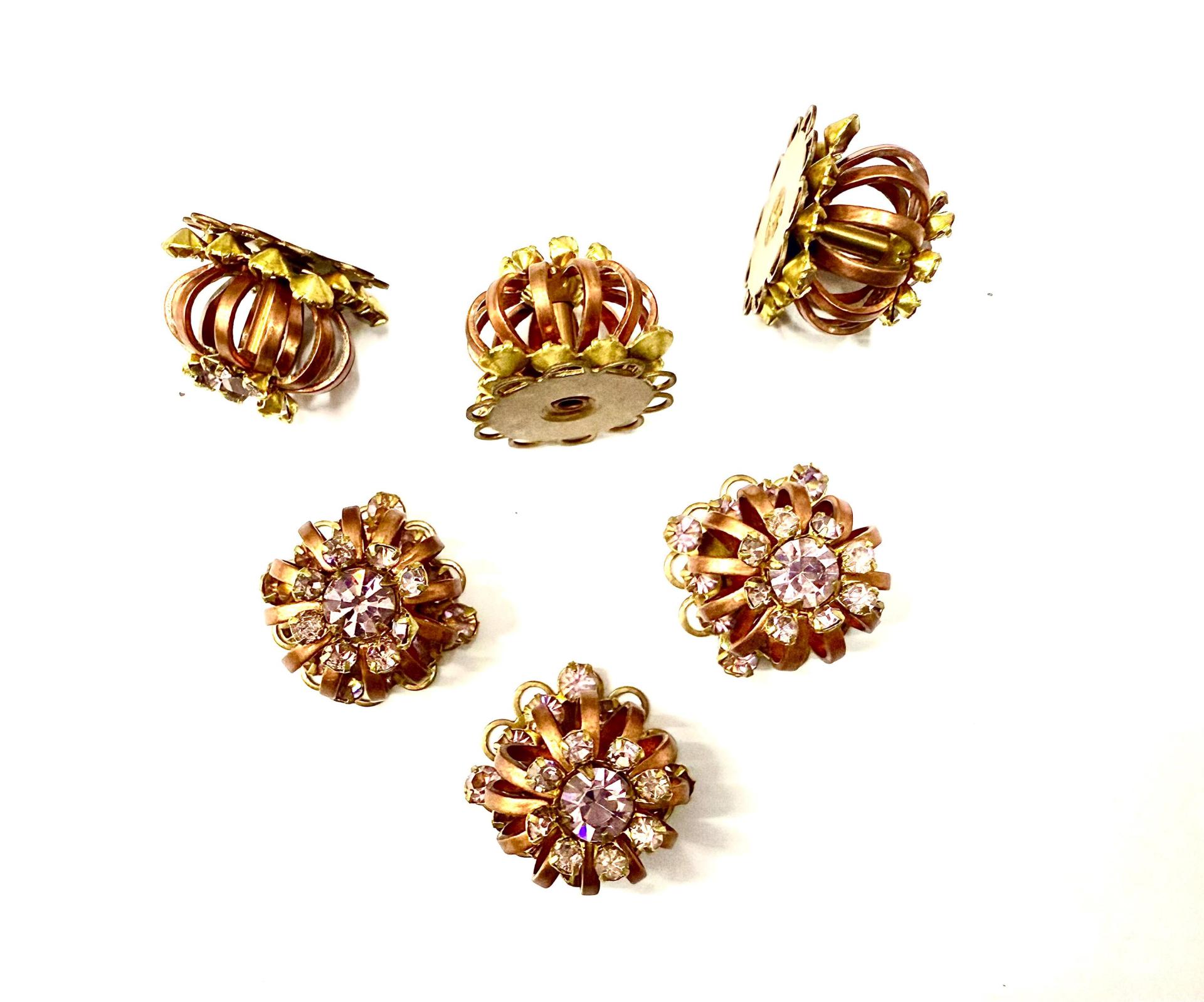 Swarovski Bird Cage Crystal in Light Amethyst