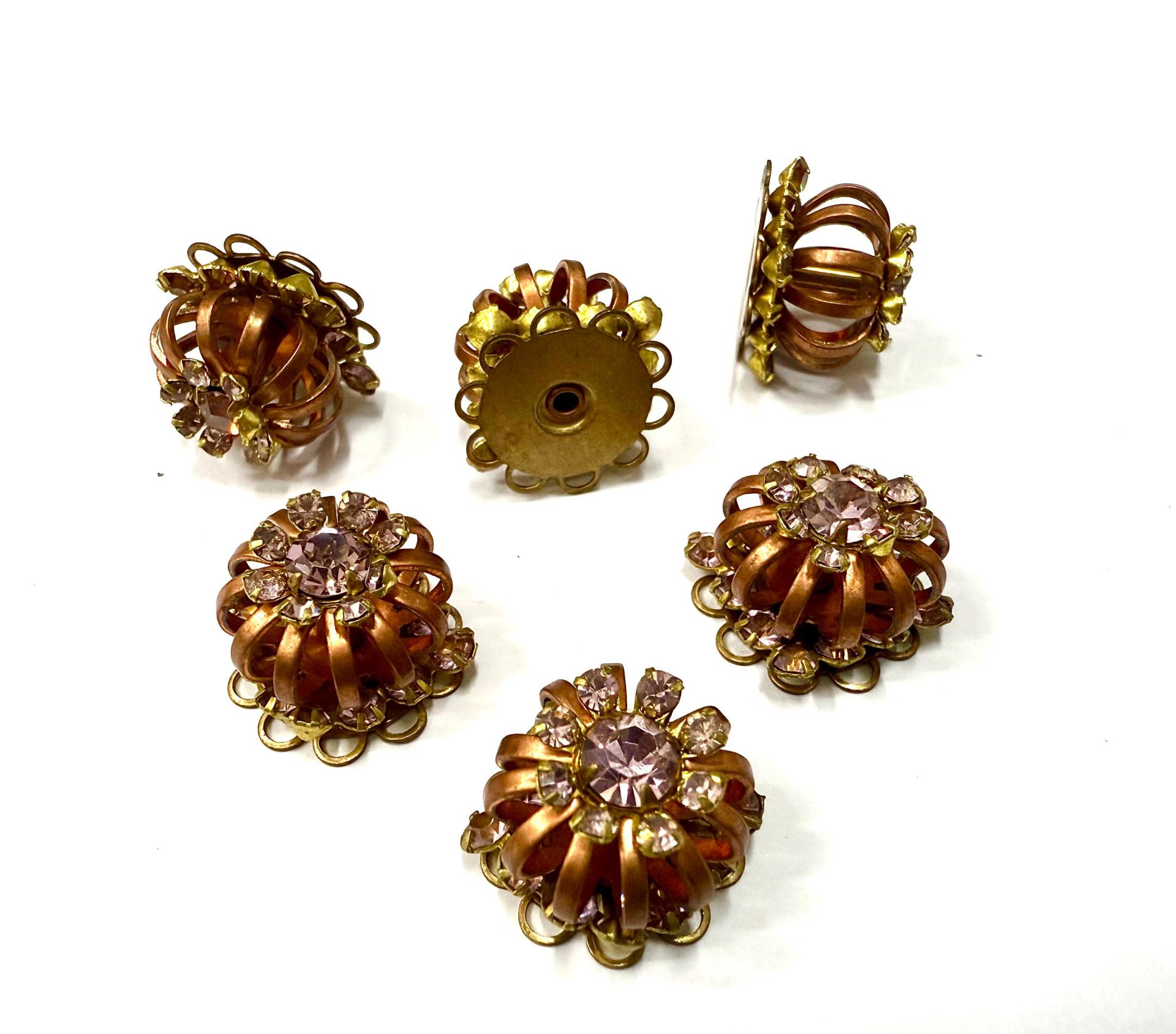 Swarovski Bird Cage Crystal in Light Amethyst