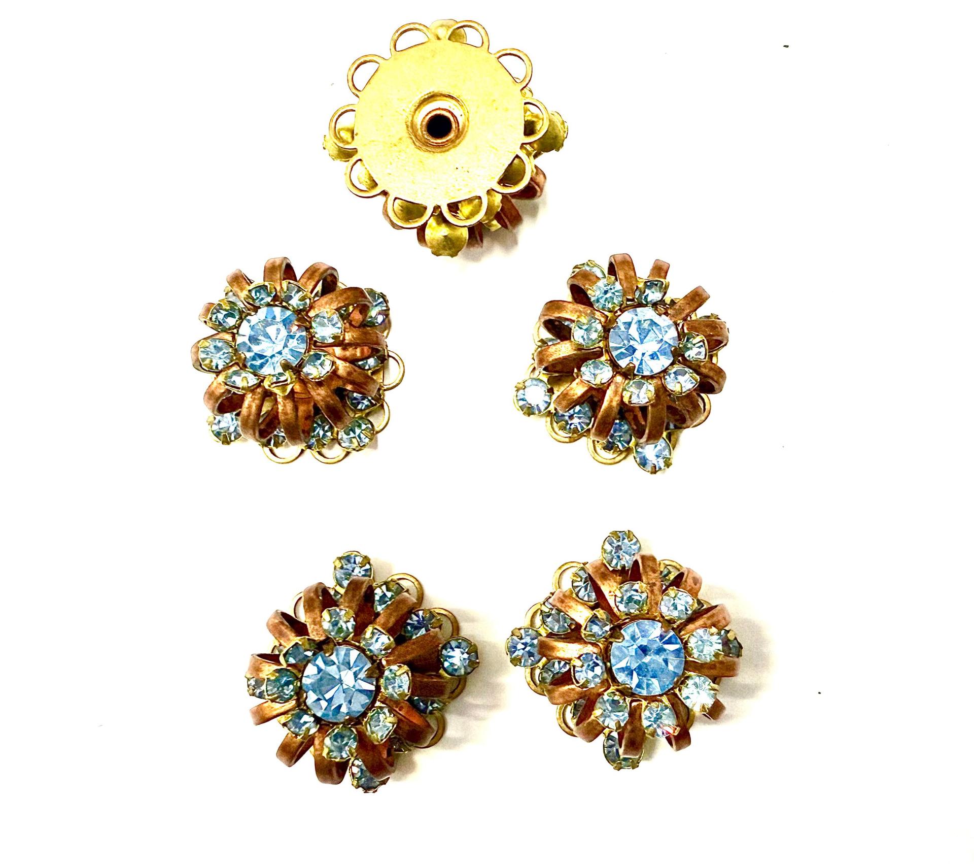 Swarovski Bird Cage Crystal in Light Sapphire