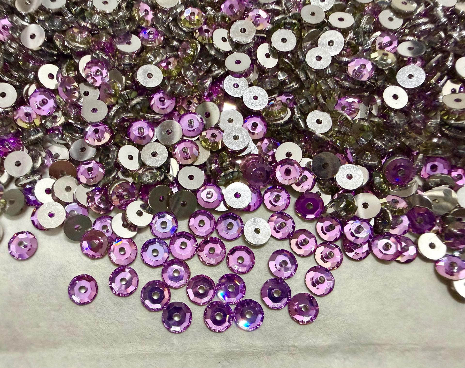 4mm Preciosa Crystal Vitrail Light Flat Back Sew-On Stones