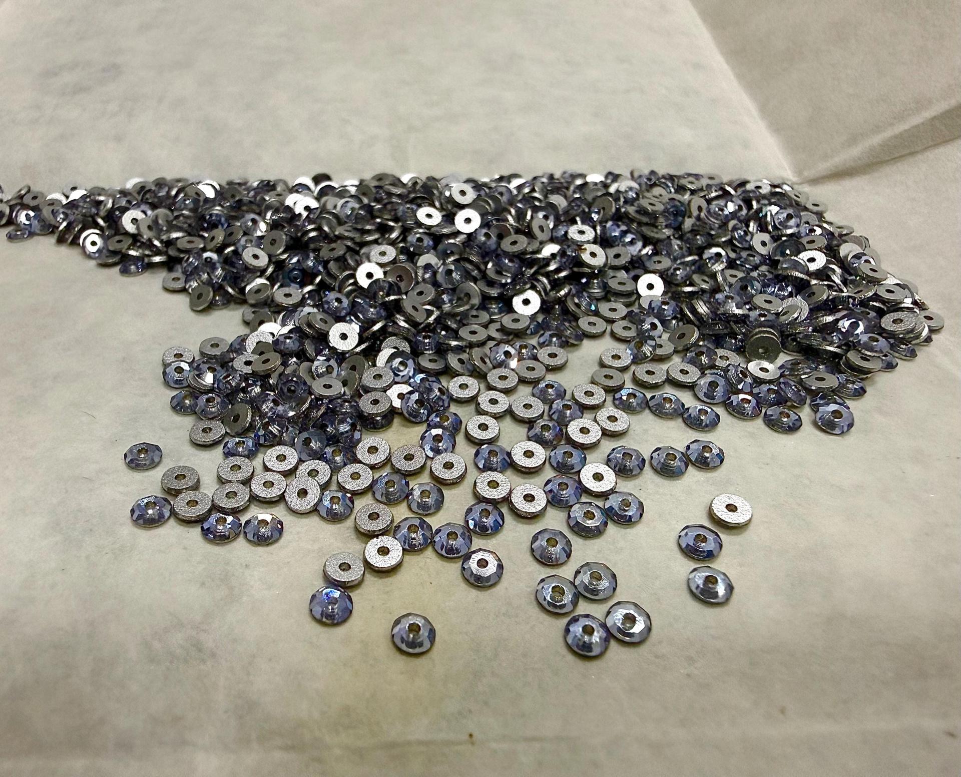 3mm Alexandrite Preciosa Crystal Flat Back Sew-On Stones