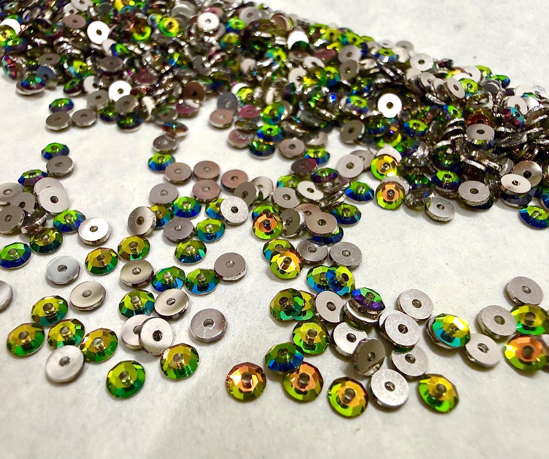 3mm Preciosa Crystal Vitrail Medium Flat Back Sew-On Stones