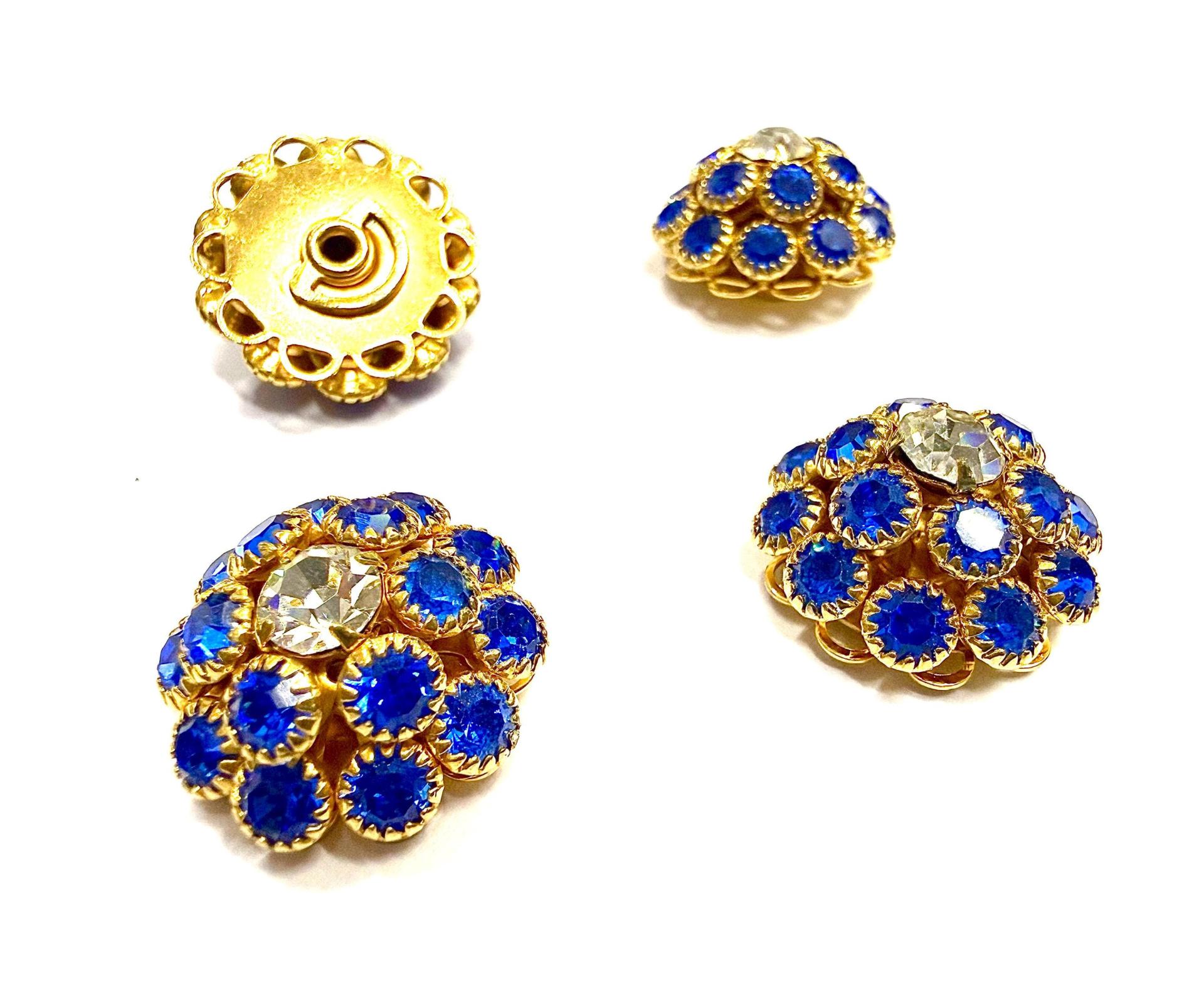 18 mm Vintage Gold plated Swarovski Embellishment DIY Supplies wedding decorations