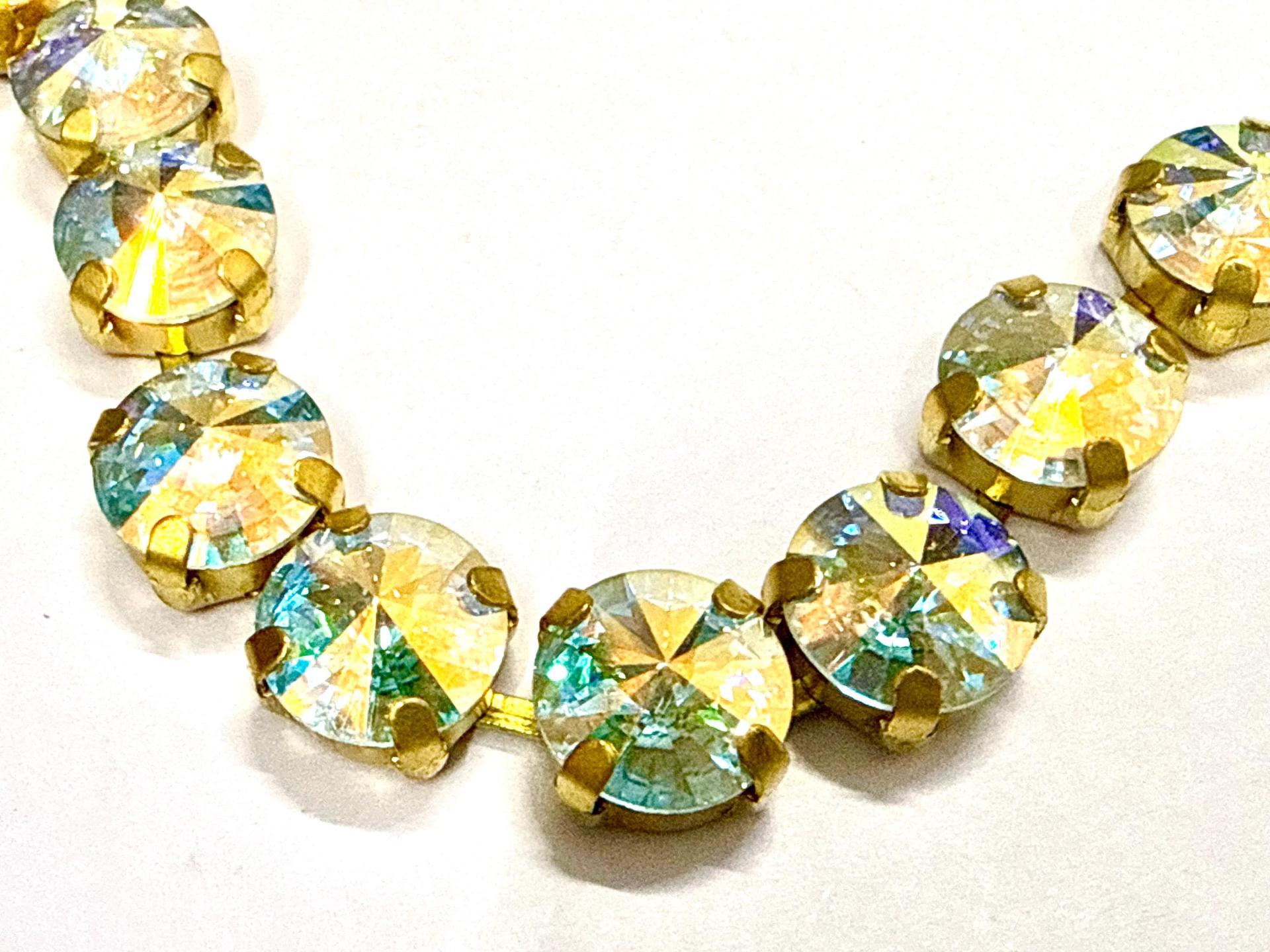 47ss Swarovski Crystal Rhinestone Chain, strass chains 10MM (0.5 Meter)