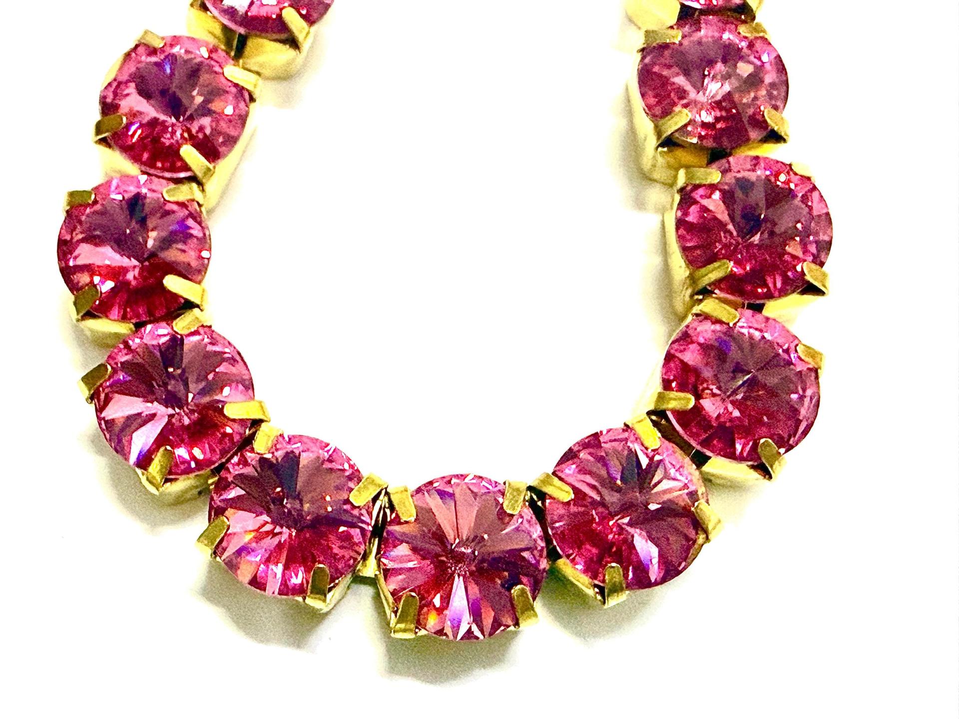 39ss Swarovski Close setting Rhinestone Chain, strass chains 8mm