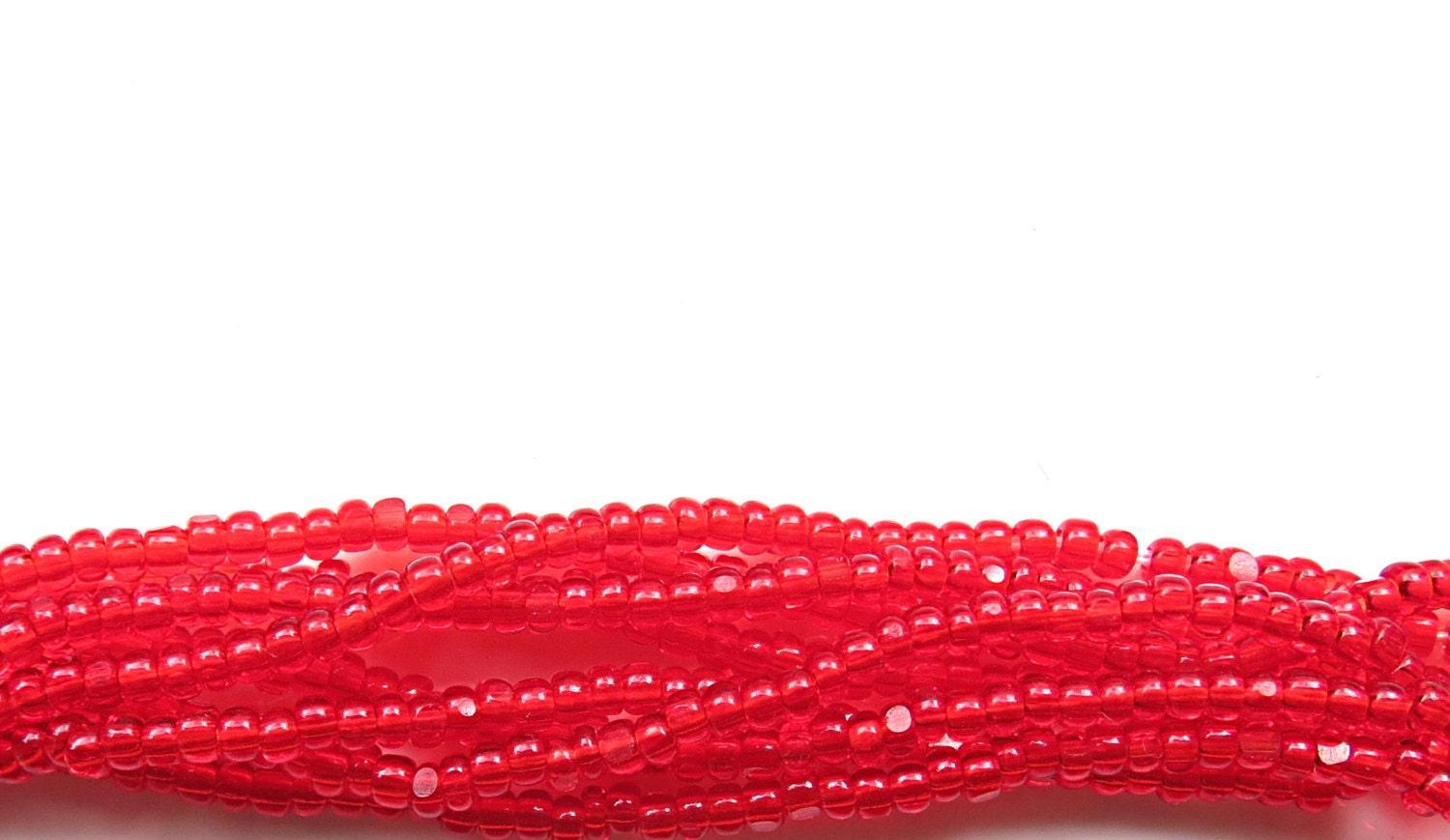 11/0 Charlotte true Cut Beads Light Siam 10/20/50/250/500 Grams (10 grams 1300 Pieces)