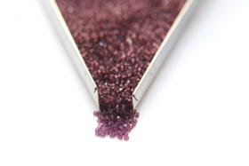 11/0 Charlotte true Cut Beads MATT Amethyst Loose Beads 10/20/50/250/500 Grams premium seed beads, vintage findings, embroidery