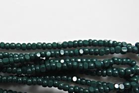 11/0 Charlotte true Cut Beads Opaque Emerald 10/20/50/250/500 Grams embroidery materials, jewelry making, VINTAGE FINDINGS premium seed bead