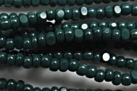 13/0 Charlotte Cut Beads Opaque Emerald 5/10/20/50/250/500 Grams craft supplies, jewelry making, embroidery materials, vintage beads, rare