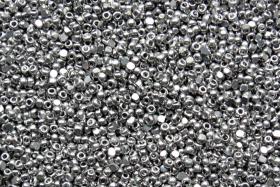 13/0 Charlotte Cut Beads Metallic Aluminium Silver 5/10/20/50/250/500 Grams craft supplies, jewelry making, embroidery materials, vintage