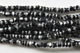 11/0 Charlotte true Cut Beads Patina Frosted Jet Black Silver 10/20/50/250/500 Grams 1300 Pieces loose beads, embroidery materials, vintage