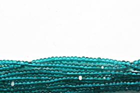 13/0 Charlotte Cut Beads Transparent Teal Green Loose Beads 5/10/20/50/250/500 Grams glass beads, jewelry supply, findings, craft supply