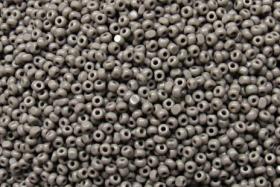 13/0 Charlotte Cut BeadS 1.6MM Grey Opaque 5/10/20/50/250/500 Grams craft supplies, jewelry making, embroidery materials, vintage beads