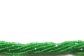 13/0 Charlotte Cut Beads Light Emerald 5/10/20/50/250/500 grams glass beads, jewelry supply, vintage findings, craft supply, premium supply