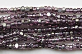 11/0 Charlotte true Cut Beads Patina Transparent Light Amethyst Silver 10/20/50/250/500 Grams vintage findings, embroidery materials, craft