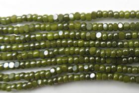 11/0 Charlotte true Cut Beads Ionized Olivine Opaque 10/20/50/250/500 Grams PREMIUM SEED Beads, vintage supplies