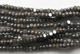 11/0 Charlotte true Cut Beads Ionized Grey Opaque 10/20/50/250/500 Grams