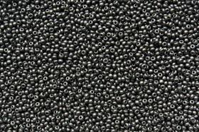 16/0 Micro Seed Beads 1.4 MM 10/20/50 Grams Gun Metal Vintage fine beads