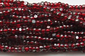 11/0 Charlotte true Cut Beads Patina Transparent Ruby Gun Metal 10/20/50/250/500 Grams 1300 Pieces embroidery materials, jewelry making