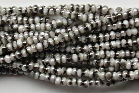 13/0 Charlotte Cut Beads Patina Pearl Off White Gun Metal 5/10/20/50/250/500 Grams craft supplies, jewelry making, embroidery materials